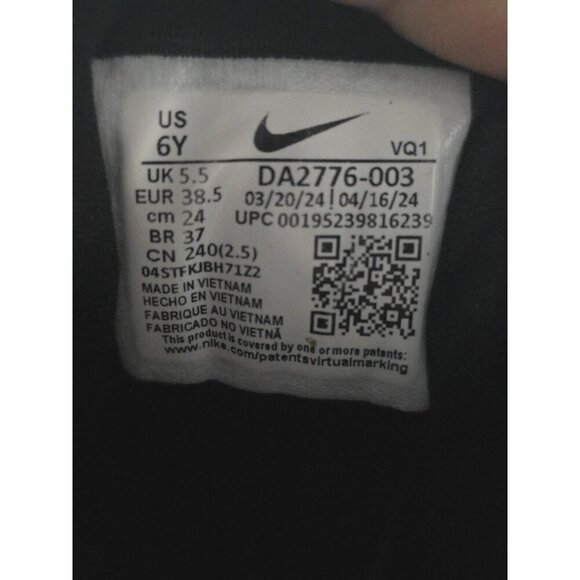 Nike Star Runner 3 Black White Running Shoes Sneakers DA2776-003 Womens 7.5/GS 6 - Picture 9 of 9